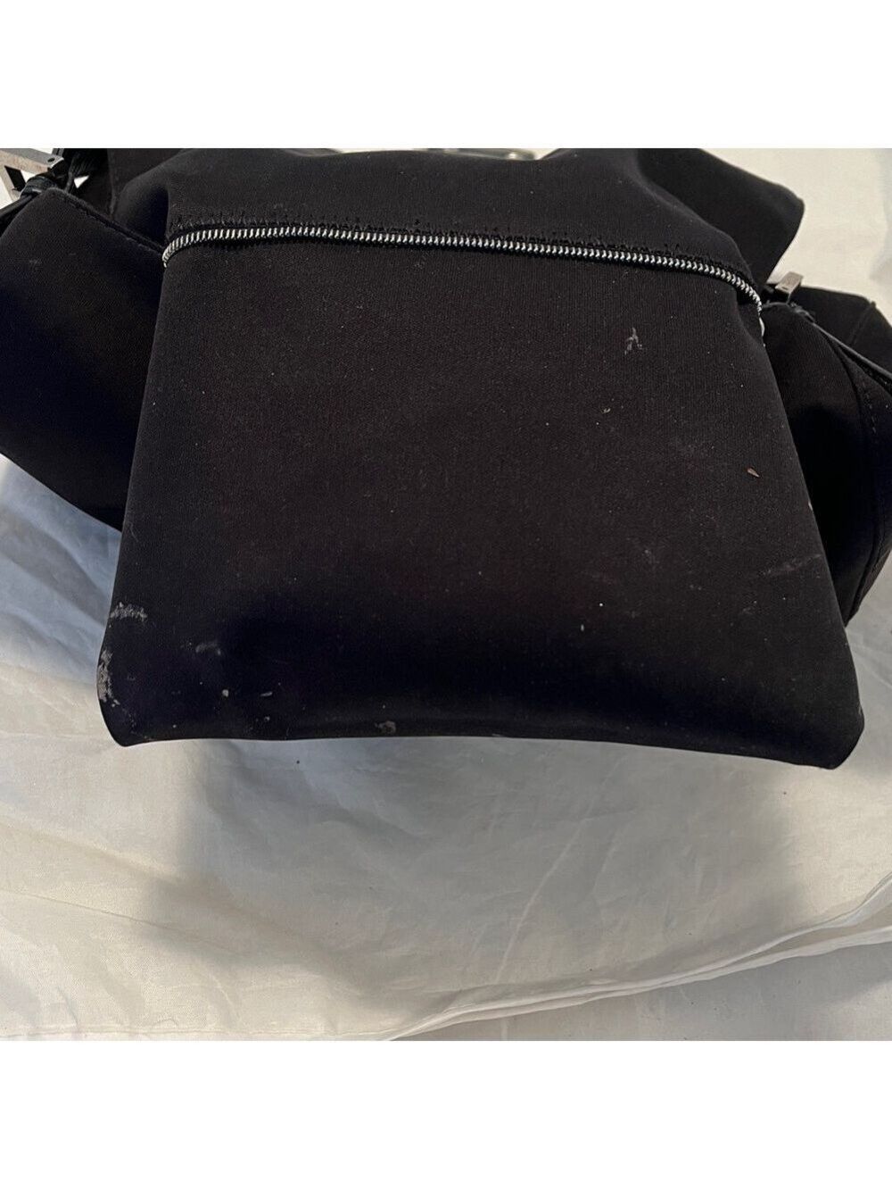 Fendi Black Shoulder Bag with Silver Buckle - Picture 13 of 15